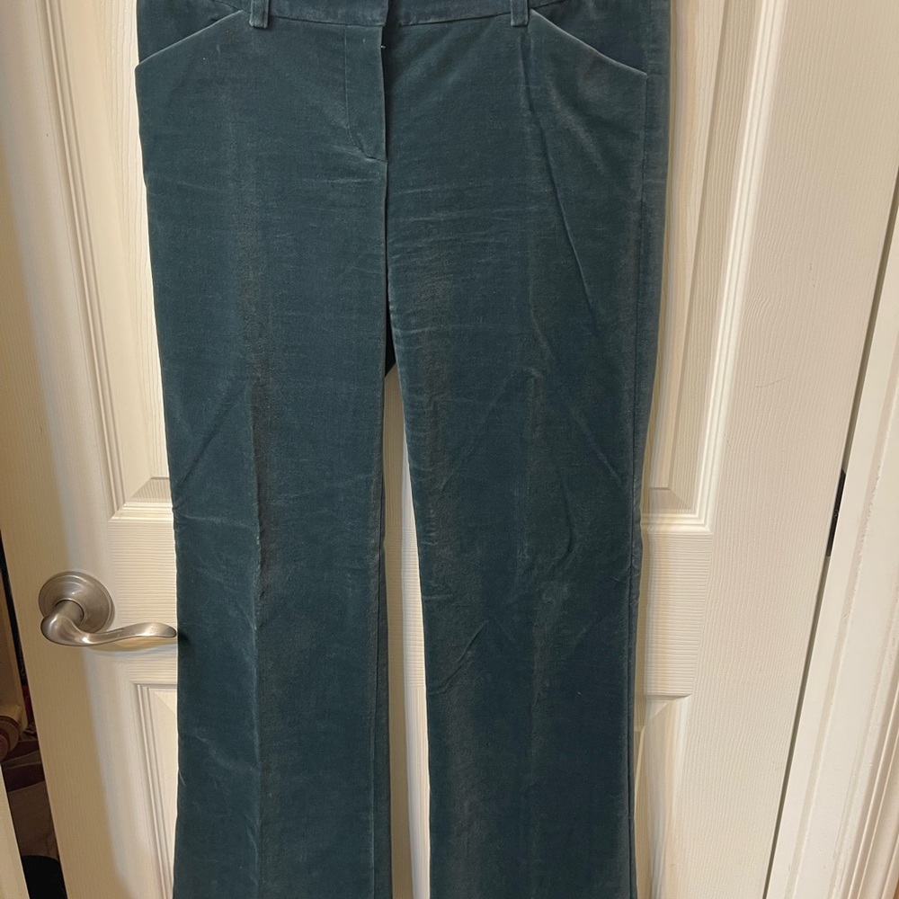 THEORY COTTON VELVET PANTS!
